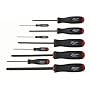Bondhus 74699 Set of 9 Balldriver Screwdrivers with ProHold Tip, ProGuard Finish, sizes 1.5-10mm