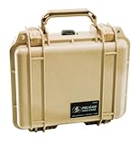 Pelican 1200 Case with Foam for Camera (Desert Tan)
