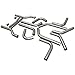 Flowmaster 815936 U-Fit Dual Exhaust Kit 409S - 2.50
