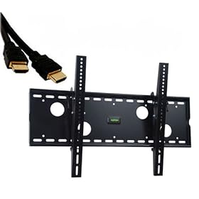 VideoSecu MP501B tilt arm wall mounts fits most 37 - 50 inch Plasma flat panel LCD TV including SAMSUNG 37 40 42 50 SONY 37 40 52 58 LG 37 40 42 PANASONIC 37 48 50 55 SHARP 37 42 with free 6ft HDMI cable