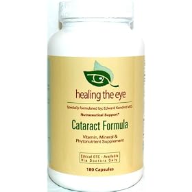 Click here to buy Dr. Kondrot's Cataract Formula (180 Caps) by Healing the Eye.
