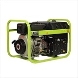 Pramac 04604 S5500 DLX 5500 Watt Portable Diesel Generator with Electric Start