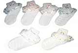 Girls Designer Stretchy Socks with Lace