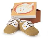 Babyschuhe, Erstlingsschuhe, Schuhe für Babys "kleiner Hase" in passender Geschenkbox