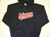 Arizona Wildcats Navy Embroidered J.America Adult Hooded Sweatshirt