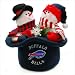 SC Sports 29299 NFL Plush Top Hat with 2 Plush Snowmen - Buffalo Bills