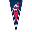 Cleveland Indians MLB Applique & Embroidered Yard Pennant (34"x14")
