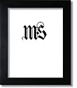 11x14 / 11'' x 14'' Frame for Picture Photo or Poster, Black, style #634