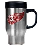 Detroit Redwings Stainless Steel Travel Mug  (Primary Logo)