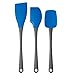 Tovolo 12 Inch Silicone Spatula Set, Summer Sky - Set of 3