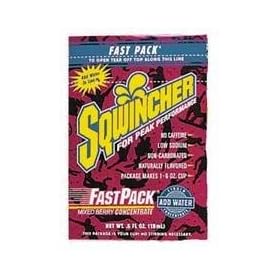 Sqwincher 015300-MB Mixed Berry Flavor 0.6 oz Fast Pack Liquid Concentrate Electrolyte Replacement Beverage Mix (Case of 200)