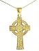 medium celtic gold cross (14K gold)