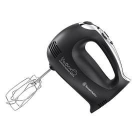 Russell Hobbs Marco Pierre White 14332 Hand Mixer With 16 Speed Plus Turbo (Black and Chrome)
