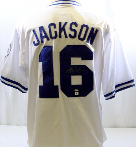 Bo Jackson Signed Kansas City Royals Jersey - GAI - Autographed MLB Jerseys