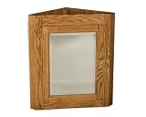 Corner Medicine Cabinet Maple
