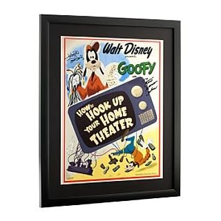 Disney Goofy How To Hook Up Your Home Theater, SIGNED