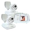 Bebe Sounds Portable Color Video and Sound Monitor - 2 Cameras