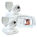 Bebe Sounds Portable Color Video and Sound Monitor - 2 Cameras