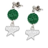 NHL Dallas Stars LogoArt Ovation Earrings