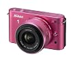 Nikon 1 J2 Kit compact hybride 10,1 Mpix + Objectif 1 Nikkor VR 10-30 mm f/3.5-5.6 Rose Lilas