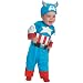 Search : Disguise Inc 17058 Captain America Infant-Toddler Costume Size Infant-Toddler