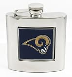 St Louis Rams - NFL Stainless Steel Hip Flask