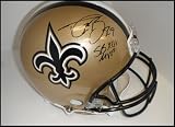 Drew Brees Autographed/Hand Signed New Orleans Saints Helmet