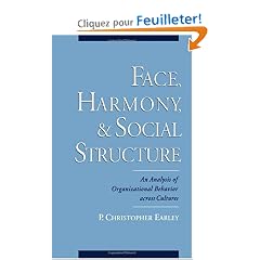 Face, Harmony, and Social Structure: An Analysis of Organizational Behavior Across Cultures