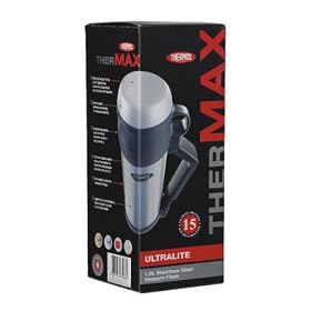 Thermos Ultralite Steel Flask Silver 1.0L