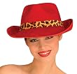 Red Velvet Fedora Hat