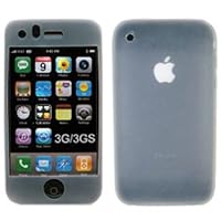 Apple iPhone 3G Clear Silicone Skin Case Cover (Not Compatible wth 1st Generation iPhone)