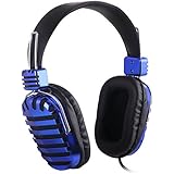 [Mother's Day Gift Deal] Mixcder Mic 5 Headphones with In-line Microphone, Stylish Lightweight Over-ear Headsets, 3.5mm Hi-Fi Stereo Portable Headset, Soft Earpad Earphones for PlayStation and Mobile Device