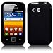 SAMSUNG GALAXY Y S5360 SILIKON SKIN CASE SCHUTZH&Atilde;�LLE IN SCHWARZ, QUBITS RETAIL VERPACKUNG