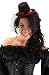 Little Victorian Top Hat Red For Girls Or Adult