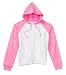 Ladies' 7.5 oz. Two-Tone Full-Zip Raglan Hoodie