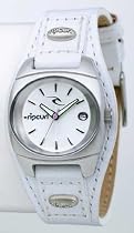 RIP CURL LASH LEATHER BAND SURF WATCH - 17488G WHITE