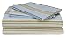 Yardley Collection 300-Thread-Count Cotton Queen Sheet Set, Blue
