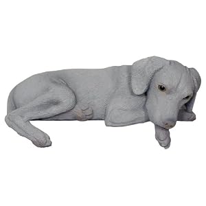 Weimaraner Collectible Dog Figurine Door Topper Gift