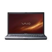 Sony VAIO VGN-Z550N/B 13.1" Laptop (2.40 GHz Intel Core 2 Duo P8600 Processor, 3 GB of RAM, 250 GB Hard Drive, Vista Business) Black