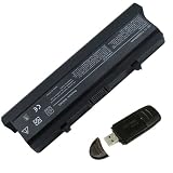 Dell Inspiron 1525 1526 series 6600mAh 9 Cells Replacement Laptop Battery fits RN873 GP952 M911 X284G Laptops w/ A USB 2.0 SD Card Reader as a free gift -- Replacement Battery