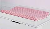 Kids Line Dena Happi Tree Velour Changing Pad Cover, Pink
