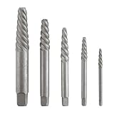Vermont American 21822 - 5 Piece Spiral Screw Extractor Set No. 1 through No. 5