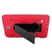 Galaxy Tab 4 7.0 2014 T230 Case, KIQ Shockproof Heavy Duty Dual-Layer Full-Body Rugged Kickstand Screen Protector Case Cover for Samsung Galaxy Tab 4 7-inch SM-T230 (Hybrid Black-in/Red)