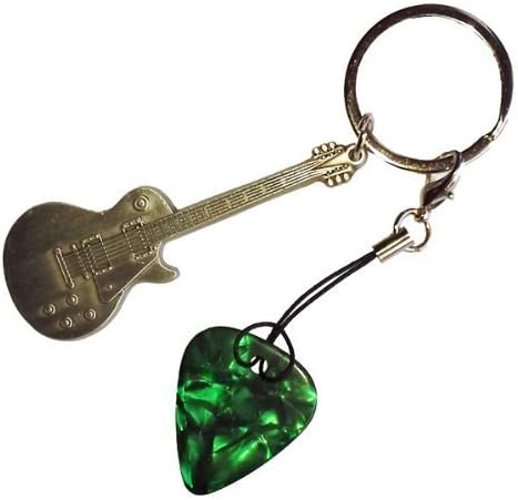 Les Paul Model Key Ring with Guitar Pick [Electronics]