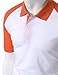 Xpril Men's 180-200 TC Luxurious Pique Raglan Short Sleeve POLO T Shirt