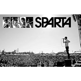 Sparta (Performing in front of Crowd) Framed Music Poster Print - 24" X 36"