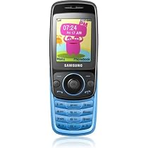 Samsung Tobi S3030 Handy (1,3 MP-Kamera, MP3-Player, SOS-Funktion) blue