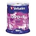 Verbatim 95098 4.7 GB 16x 120 Minute Single-Sided DVD+R, 100 Disc Spindle with Reinforced Packaging to Minimize Breakage