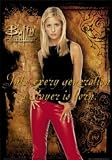 Buffy The Vampire Slayer - TV Show Poster (Sarah Michelle Gellar in red leather pants)(Size: 24