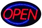 Get Noticed! - Super-Bright LED Open Sign - Flash or Constant